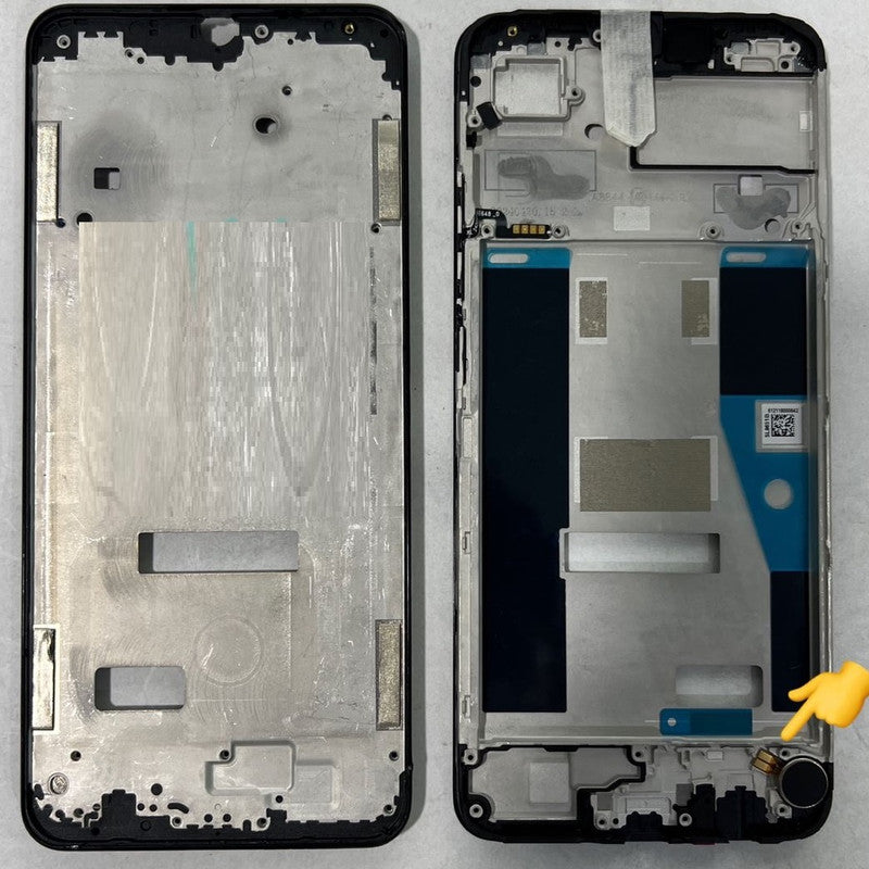 Lcd Frame Middle Chassis for Realme Narzo N63 Zeespares Lcd Frame Middle Chassis for Realme Narzo N63 Zeespares